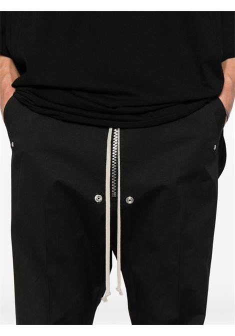 pantaloni bela uomo neri RICK OWENS | RU02E1361 TE09